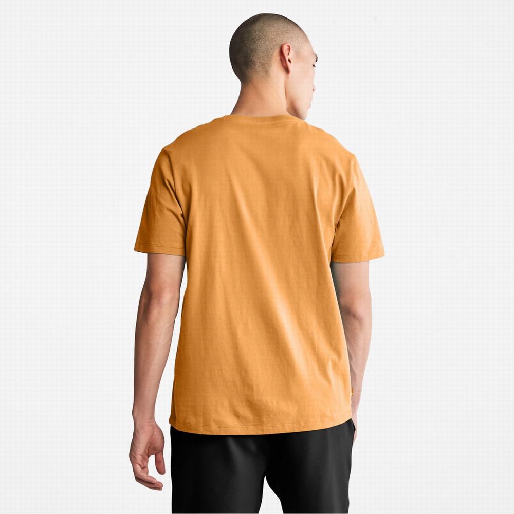 Tricko Timberland Logo T-Shirt Damske Hnede Čierne | SO5286417