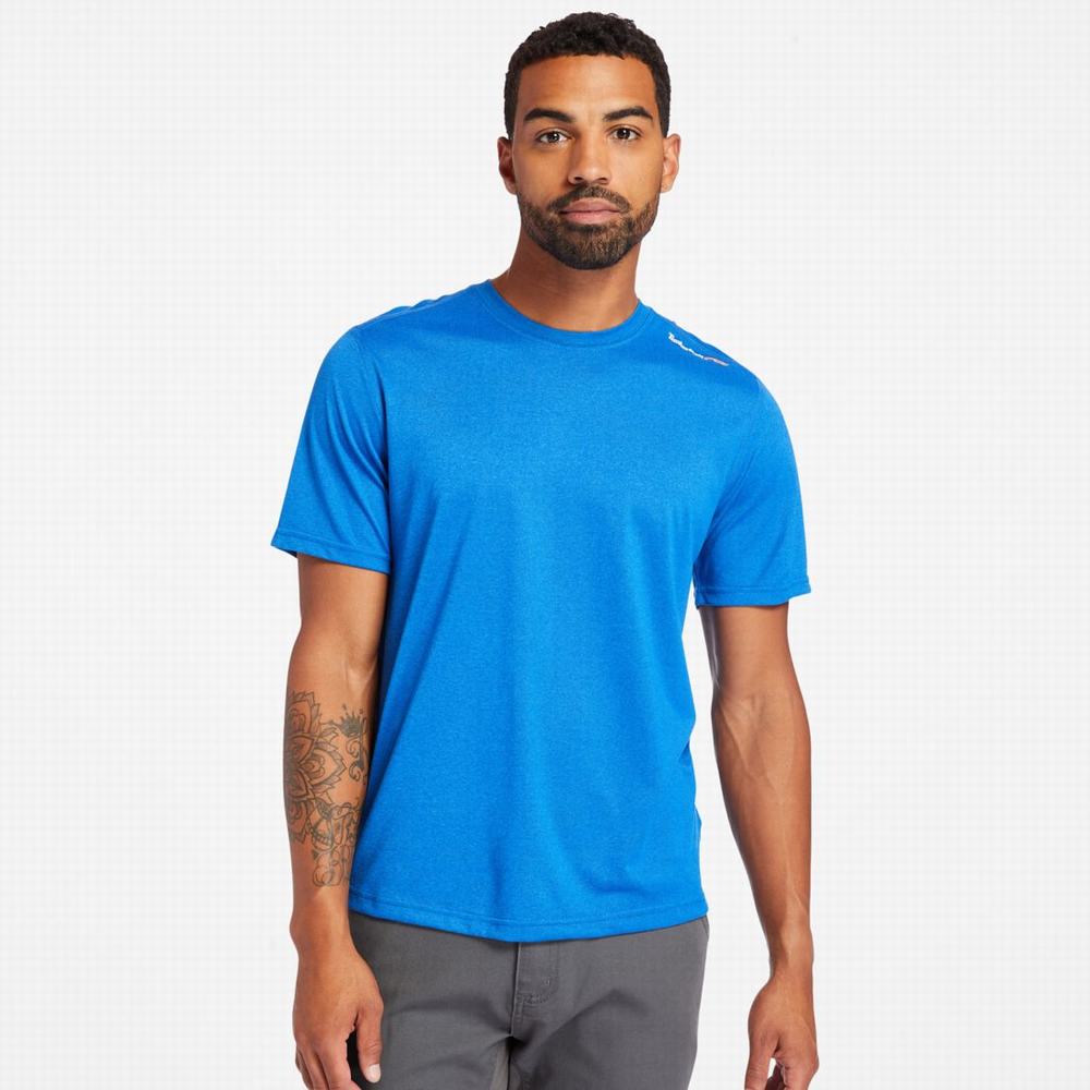 Tricko Timberland PRO® Wicking Good Sport Kratke-Sleeve T-Shirt Panske Modre | TZ2965071