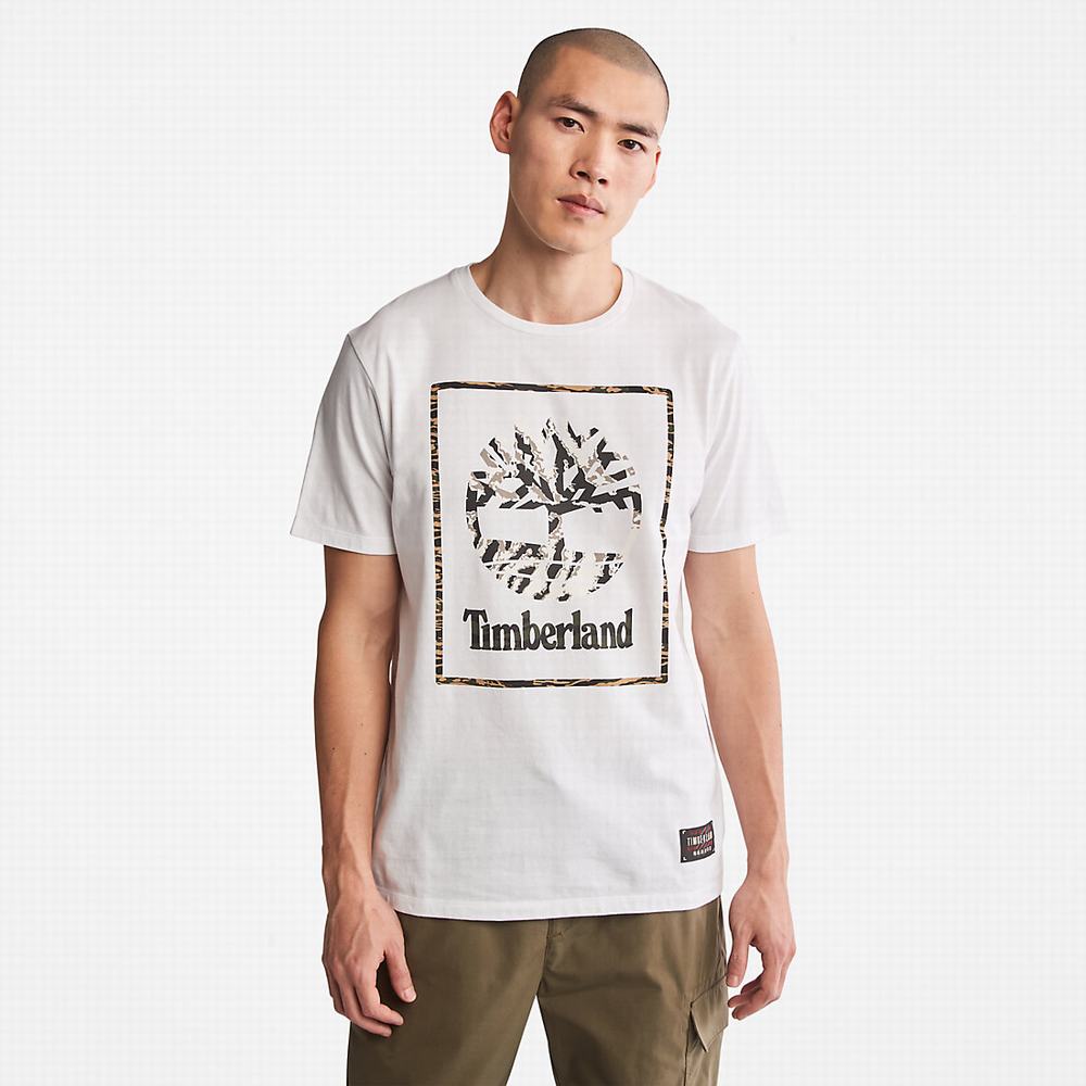 Tricko Timberland Year of the Tiger T-Shirt Panske Biele | CY1689507