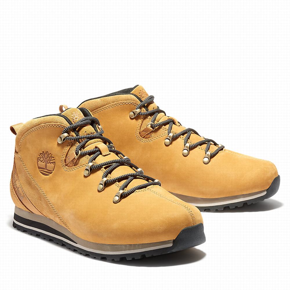 Turisticka Obuv Timberland Bartlett Ridge Mid Hiker Panske Žlté | ED6780429