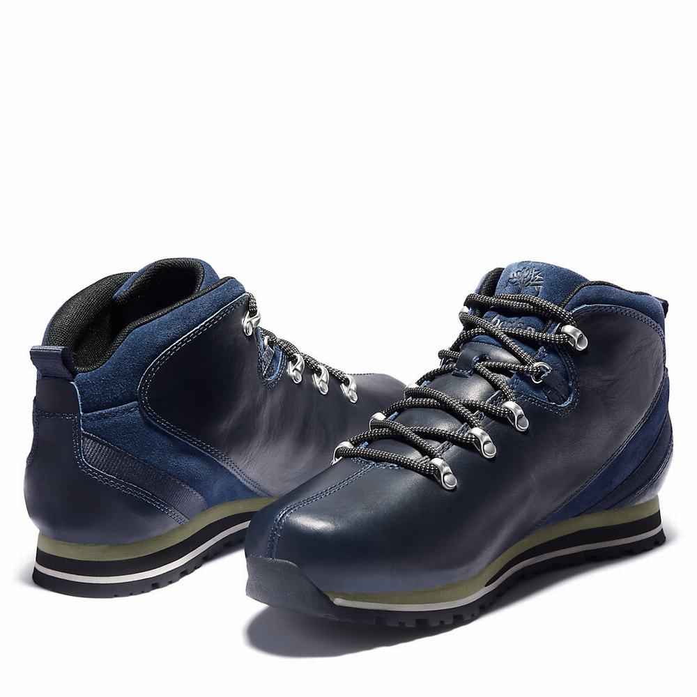 Turisticka Obuv Timberland Bartlett Ridge Mid Hiker Panske Námornícka Modrá | IS4230789