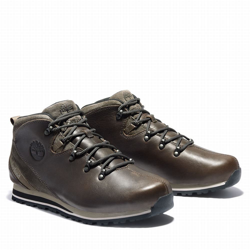 Turisticka Obuv Timberland Bartlett Ridge Mid Hiker Panske Tmavo Hnede | JI3204568