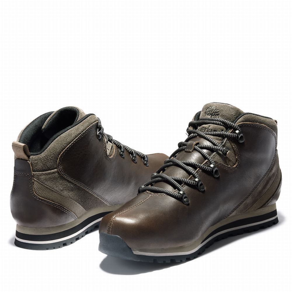 Turisticka Obuv Timberland Bartlett Ridge Mid Hiker Panske Tmavo Hnede | JI3204568