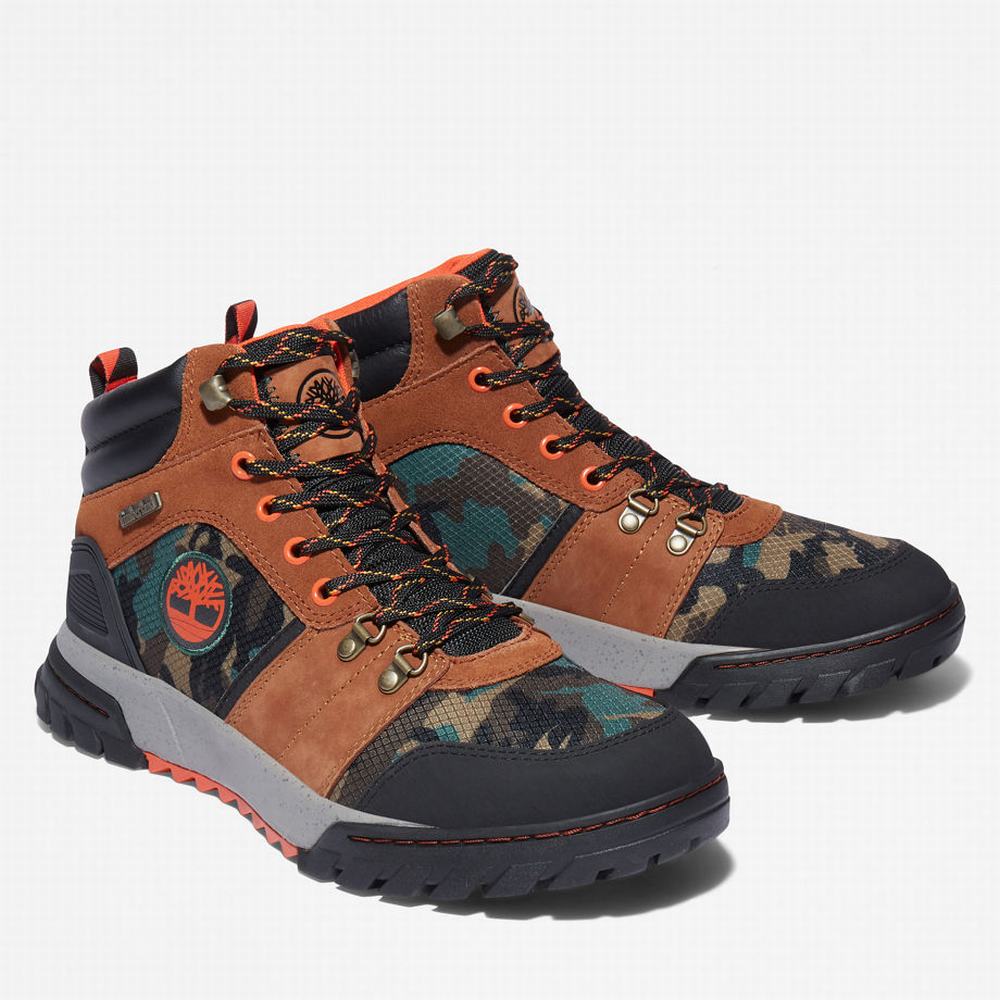 Turisticka Obuv Timberland Boulder Trailove Hiker Panske Hnede | AV2503648