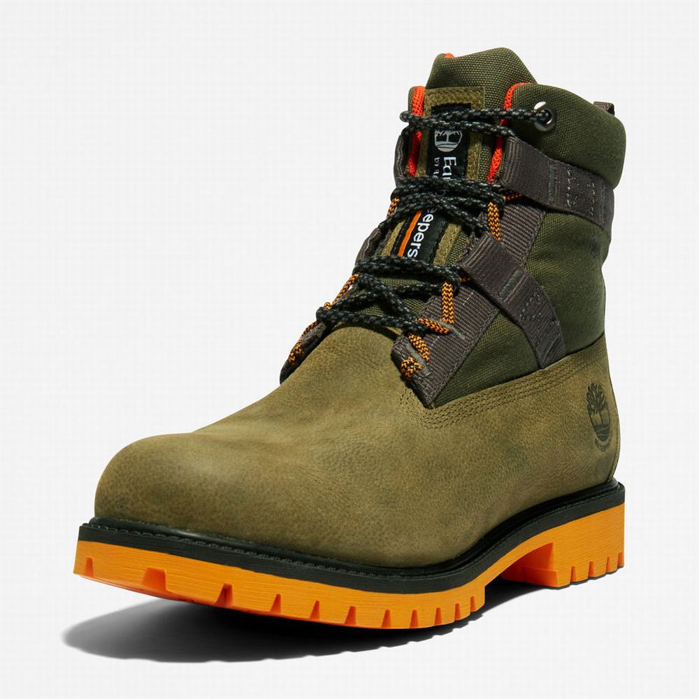 Turisticka Obuv Timberland Earthkeepers By Raeburn Euro Hiker Panske Tmavo Zelene | QX2158364