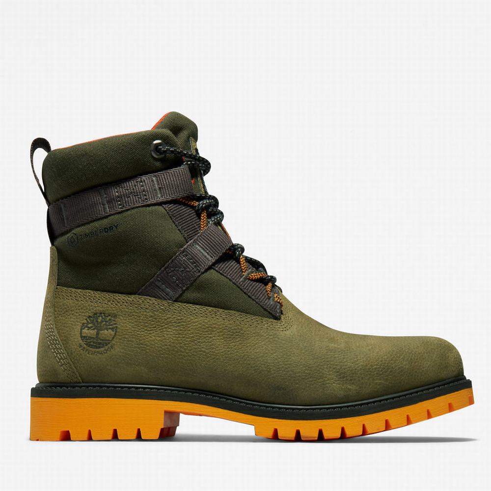 Turisticka Obuv Timberland Earthkeepers By Raeburn Euro Hiker Panske Tmavo Zelene | QX2158364