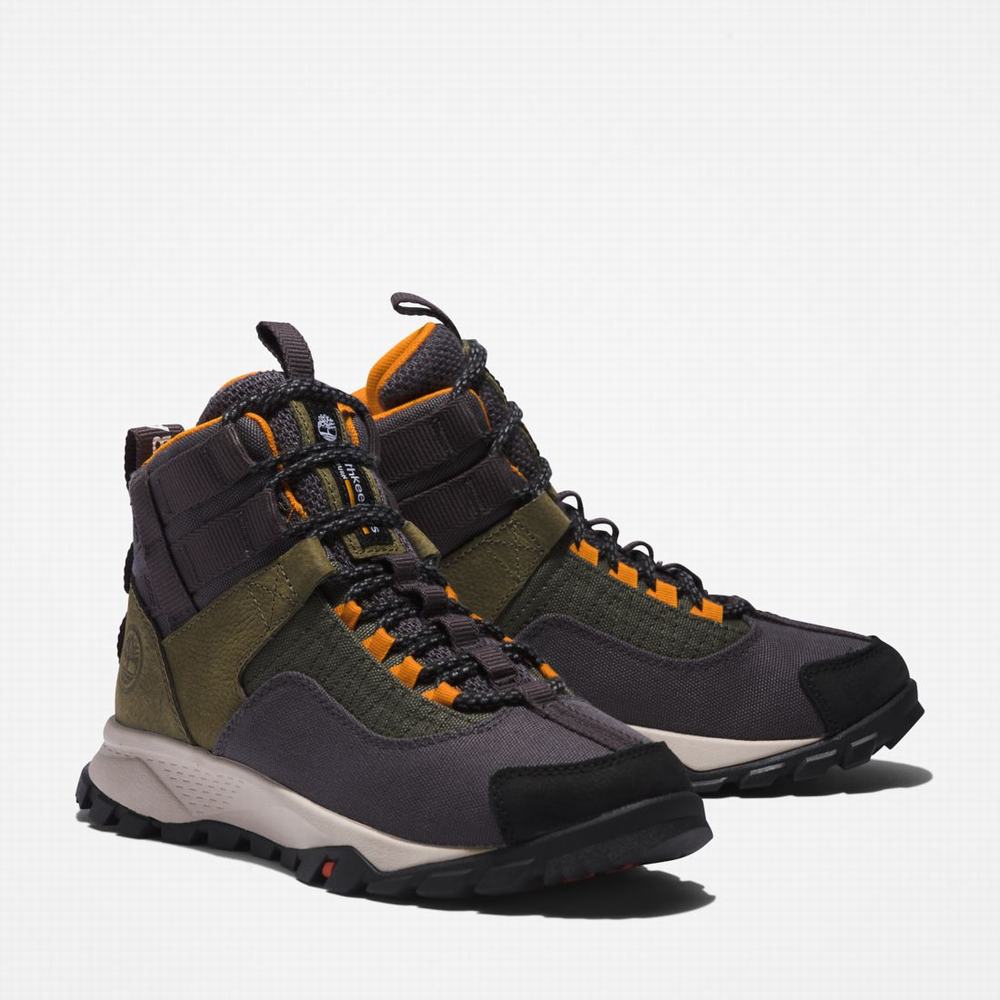 Turisticka Obuv Timberland Earthkeepers® by Raeburn Garrison Trailove Waterproof Hikers Damske Tmavo Siva Zelene | AL7543098