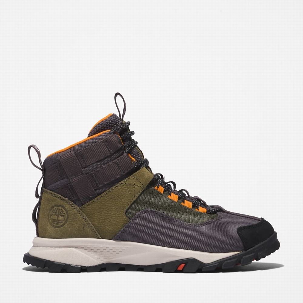 Turisticka Obuv Timberland Earthkeepers® by Raeburn Garrison Trailove Waterproof Hikers Damske Tmavo Siva Zelene | AL7543098