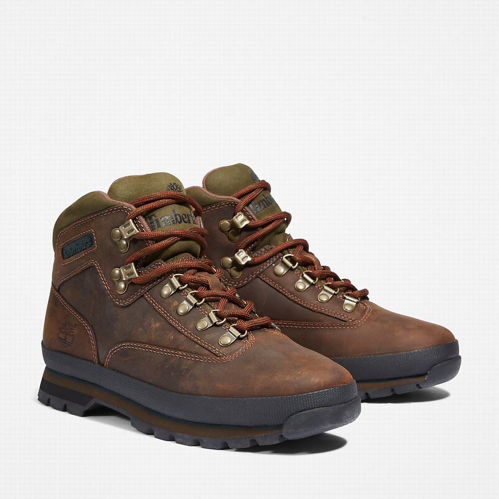 Turisticka Obuv Timberland Euro Hiker Better Leather Panske Hnede | FQ3410285