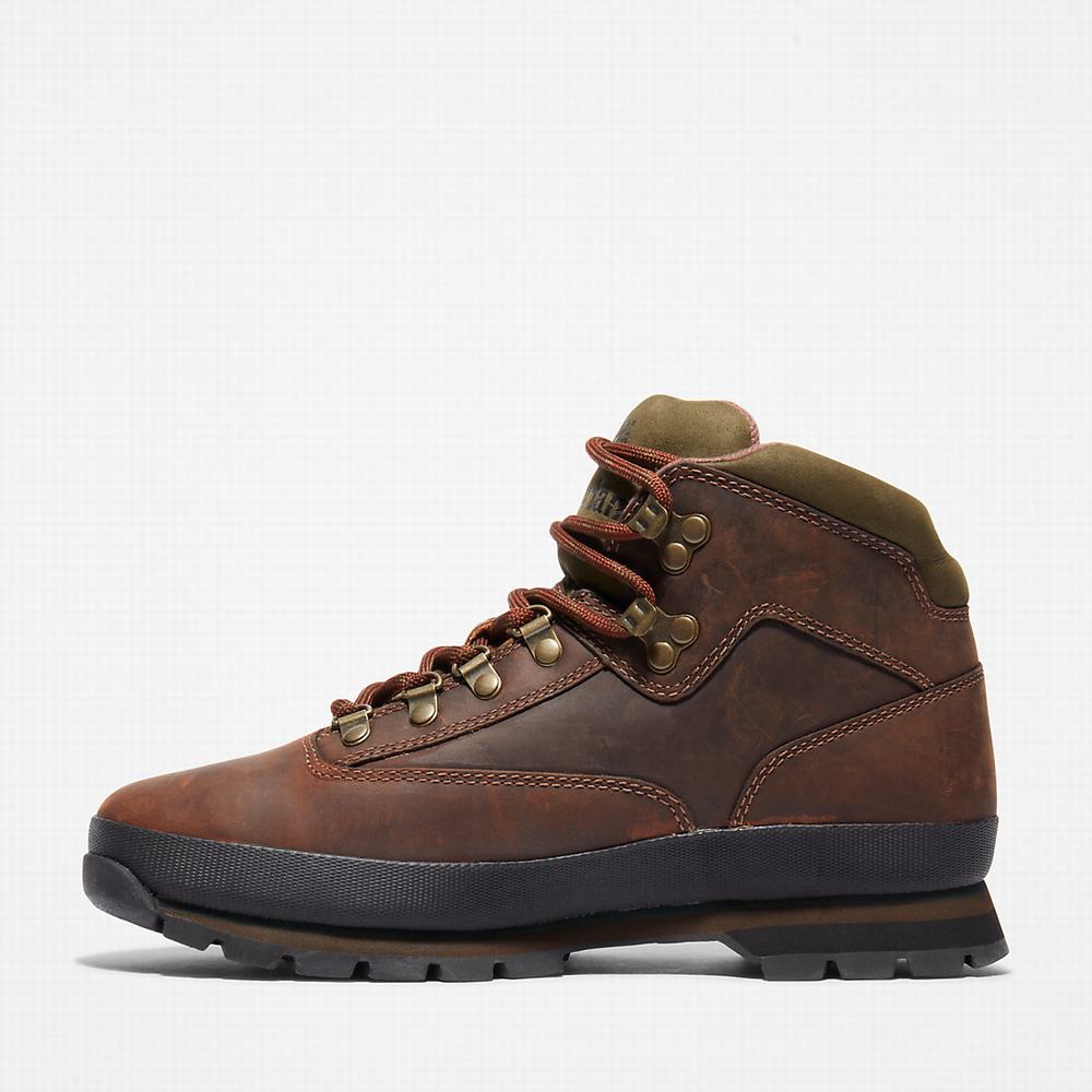 Turisticka Obuv Timberland Euro Hiker Better Leather Panske Hnede | FQ3410285