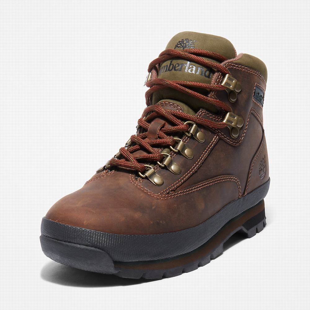 Turisticka Obuv Timberland Euro Hiker Better Leather Panske Hnede | FQ3410285