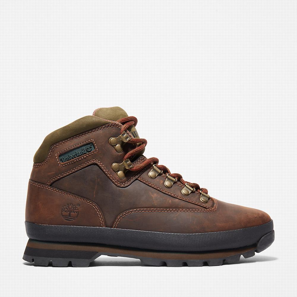 Turisticka Obuv Timberland Euro Hiker Better Leather Panske Hnede | FQ3410285