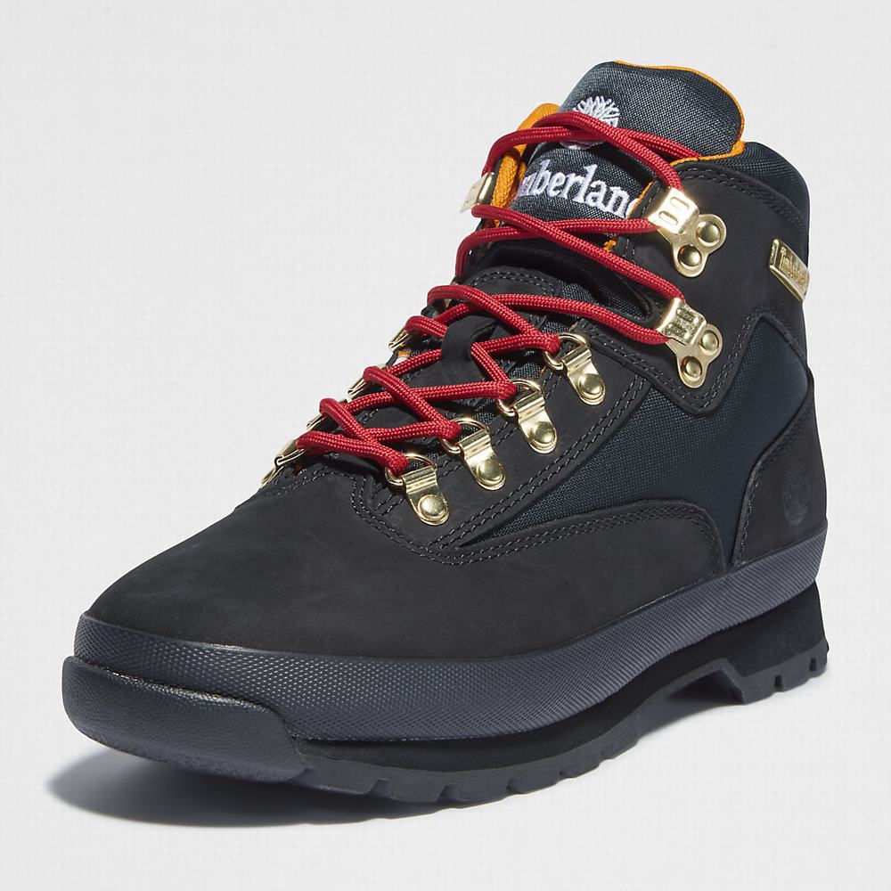 Turisticka Obuv Timberland Euro Hiker Panske Čierne | IR0528713