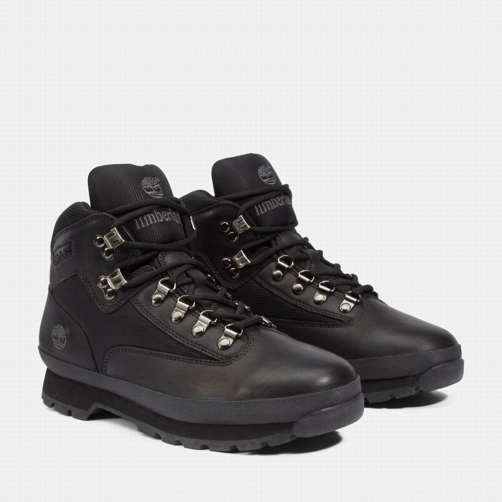 Turisticka Obuv Timberland Euro Hiker Panske Čierne Čierne | RP4018675