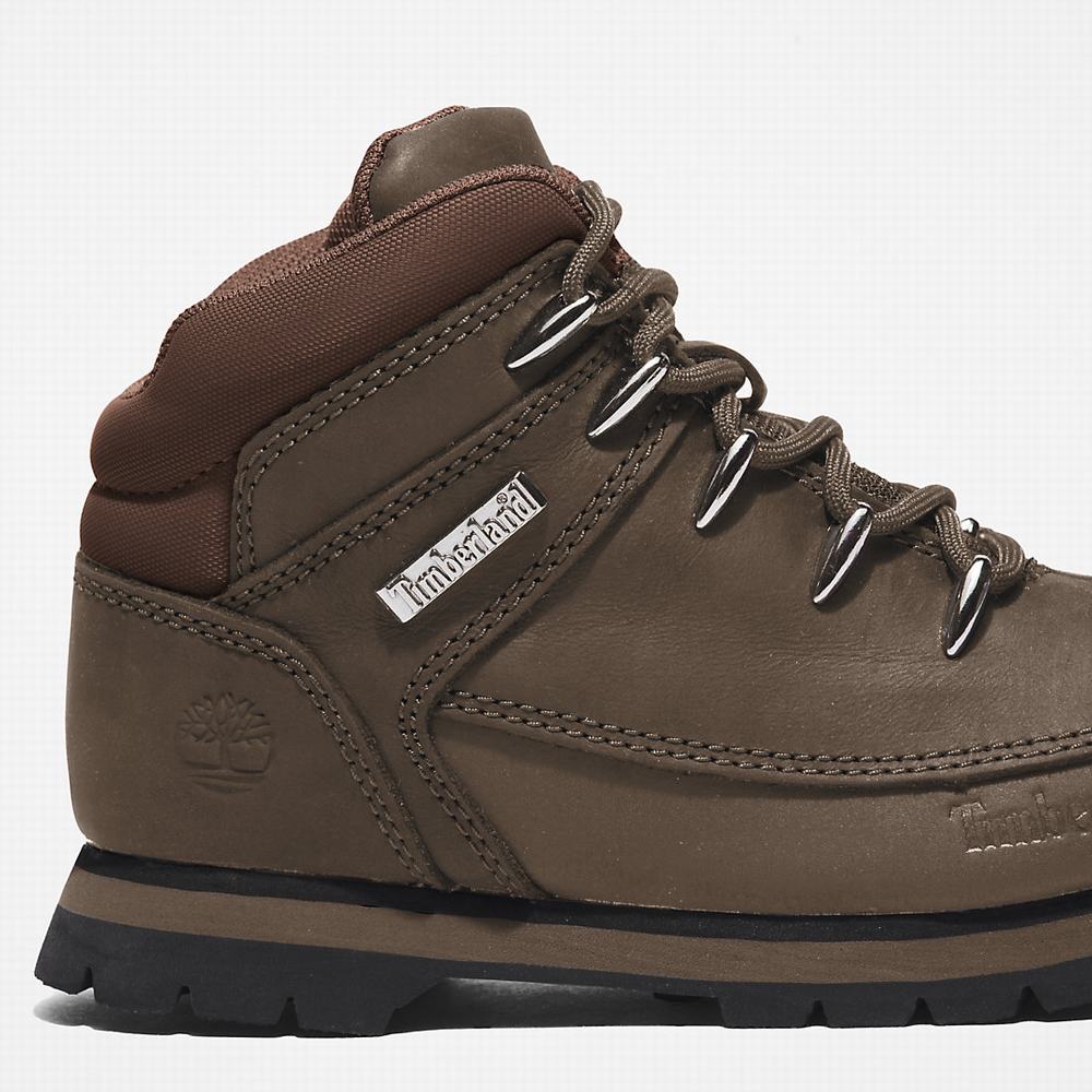 Turisticka Obuv Timberland Euro Sprint Detske Zelene | DZ8975043