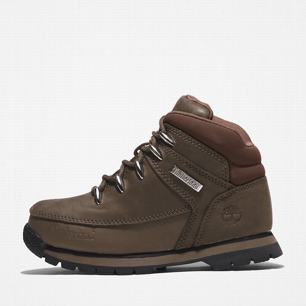 Turisticka Obuv Timberland Euro Sprint Detske Zelene | DZ8975043