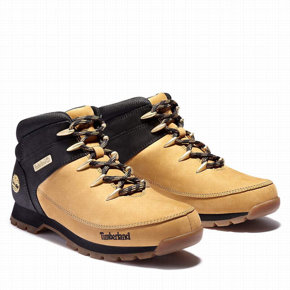 Turisticka Obuv Timberland Euro Sprint Hiker Panske Žlté Čierne | AV9604817