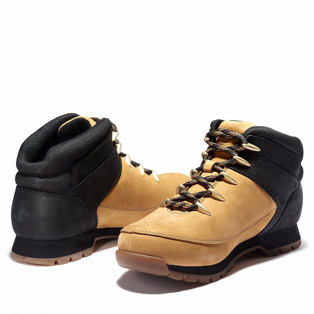 Turisticka Obuv Timberland Euro Sprint Hiker Panske Žlté Čierne | AV9604817