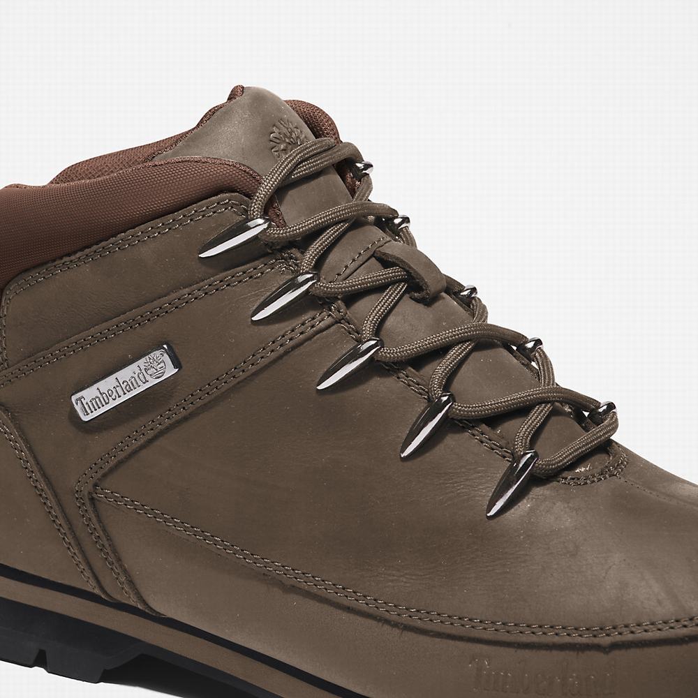 Turisticka Obuv Timberland Euro Sprint Hiker Panske Zelene | PG9684532