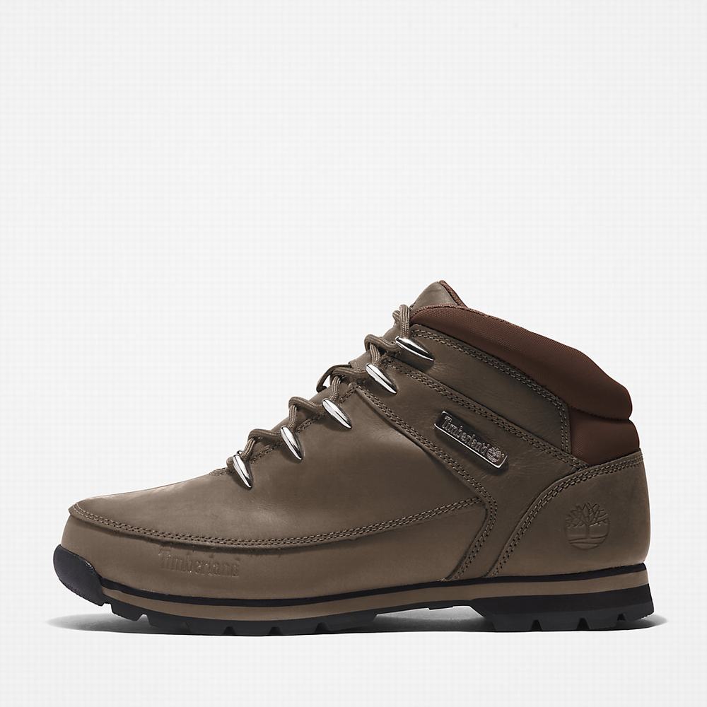 Turisticka Obuv Timberland Euro Sprint Hiker Panske Zelene | PG9684532