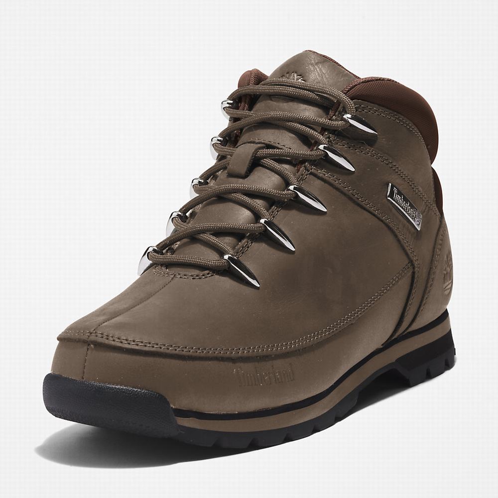 Turisticka Obuv Timberland Euro Sprint Hiker Panske Zelene | PG9684532