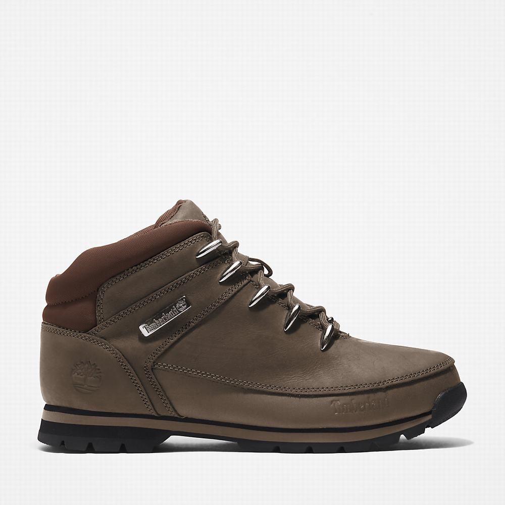 Turisticka Obuv Timberland Euro Sprint Hiker Panske Zelene | PG9684532