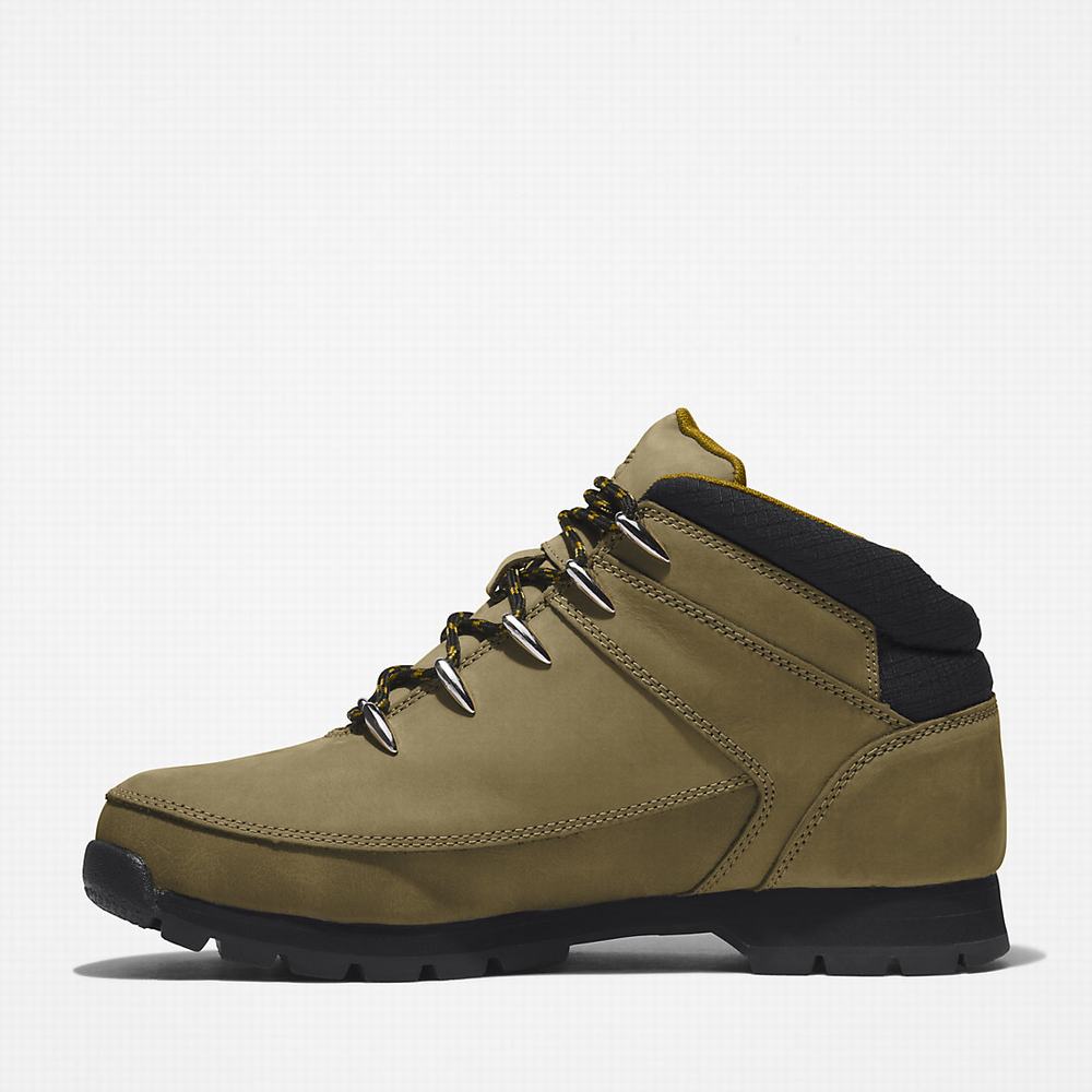 Turisticka Obuv Timberland Euro Sprint Hiker Panske Zelene Čierne | RN5437298