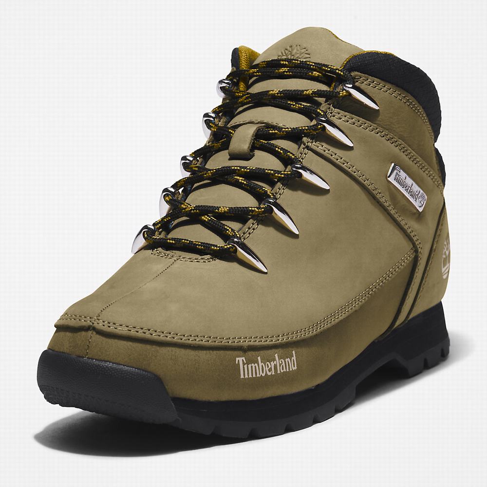 Turisticka Obuv Timberland Euro Sprint Hiker Panske Zelene Čierne | RN5437298