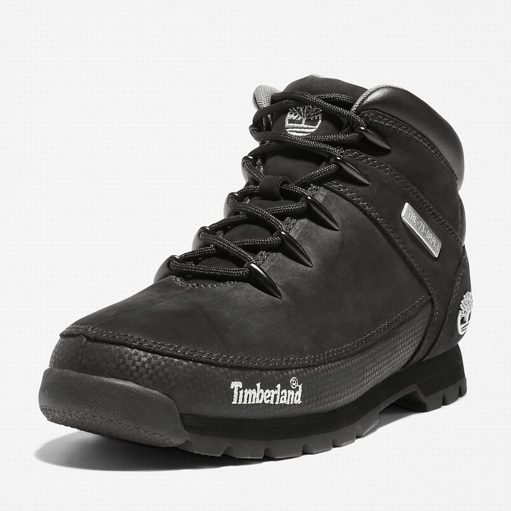 Turisticka Obuv Timberland Euro Sprint Mid Hiker Panske Čierne | HS5192860