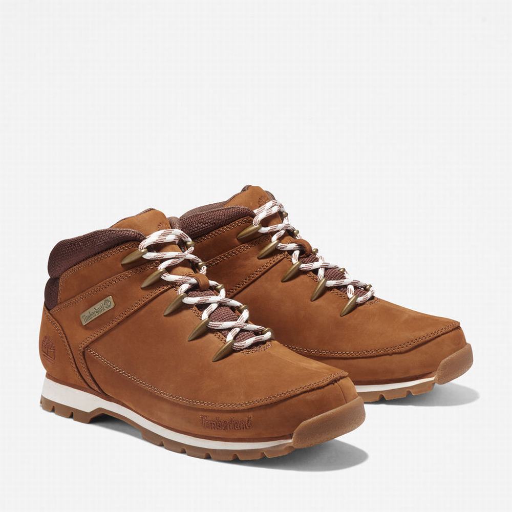 Turisticka Obuv Timberland Euro Sprint Mid Hiker Panske Svetlo Hnede | PA8513274