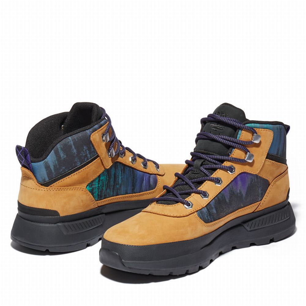 Turisticka Obuv Timberland Field Trekker Nl Sky Chukka Panske Žlté | JE7925086