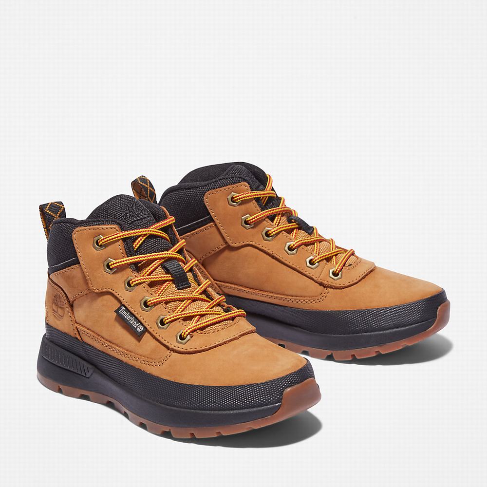 Turisticka Obuv Timberland Field Trekker Detske Žlté | WU7305946