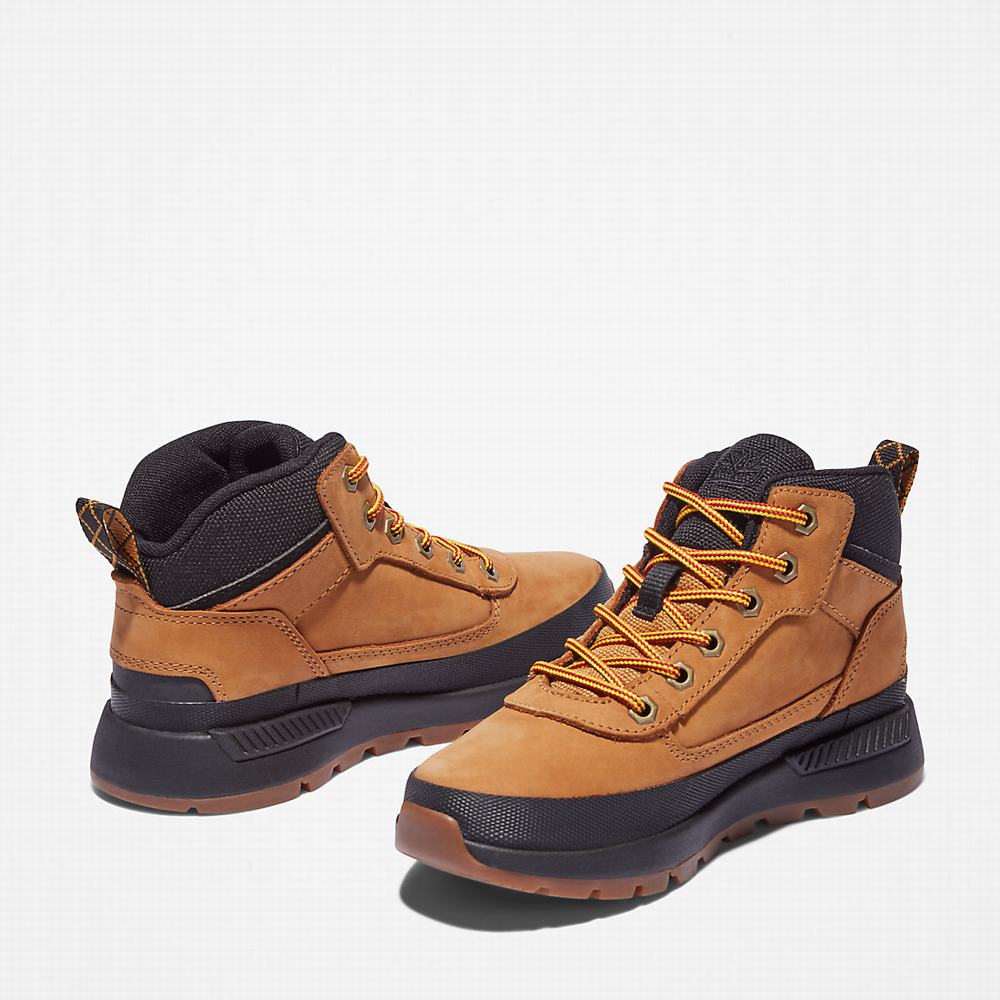 Turisticka Obuv Timberland Field Trekker Detske Žlté | WU7305946