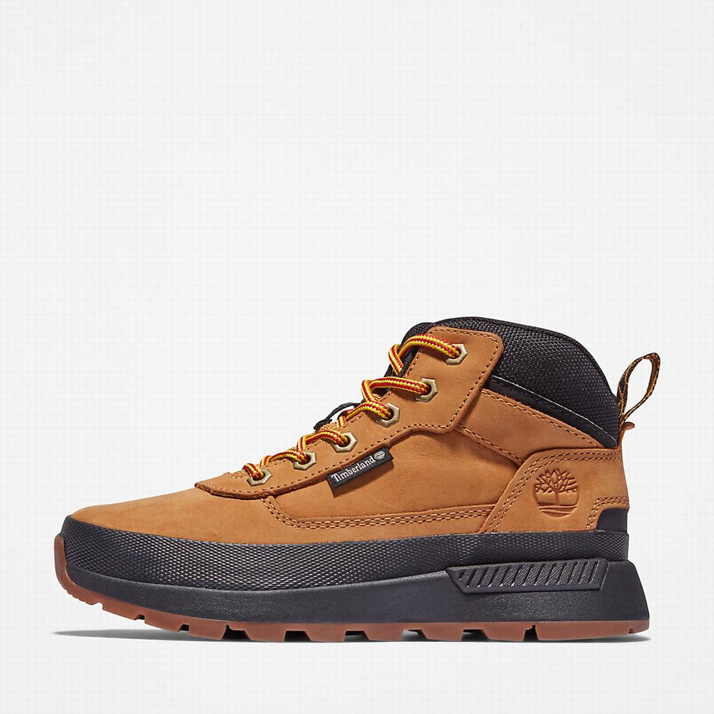 Turisticka Obuv Timberland Field Trekker Detske Žlté | WU7305946