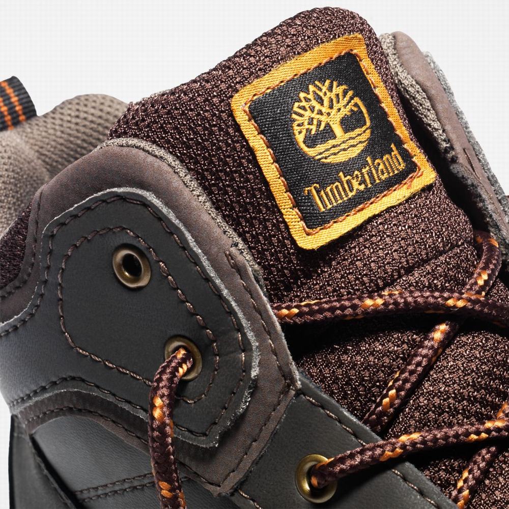 Turisticka Obuv Timberland Mt. Maddsen Waterproof Detske Tmavo Hnede | QW8473201