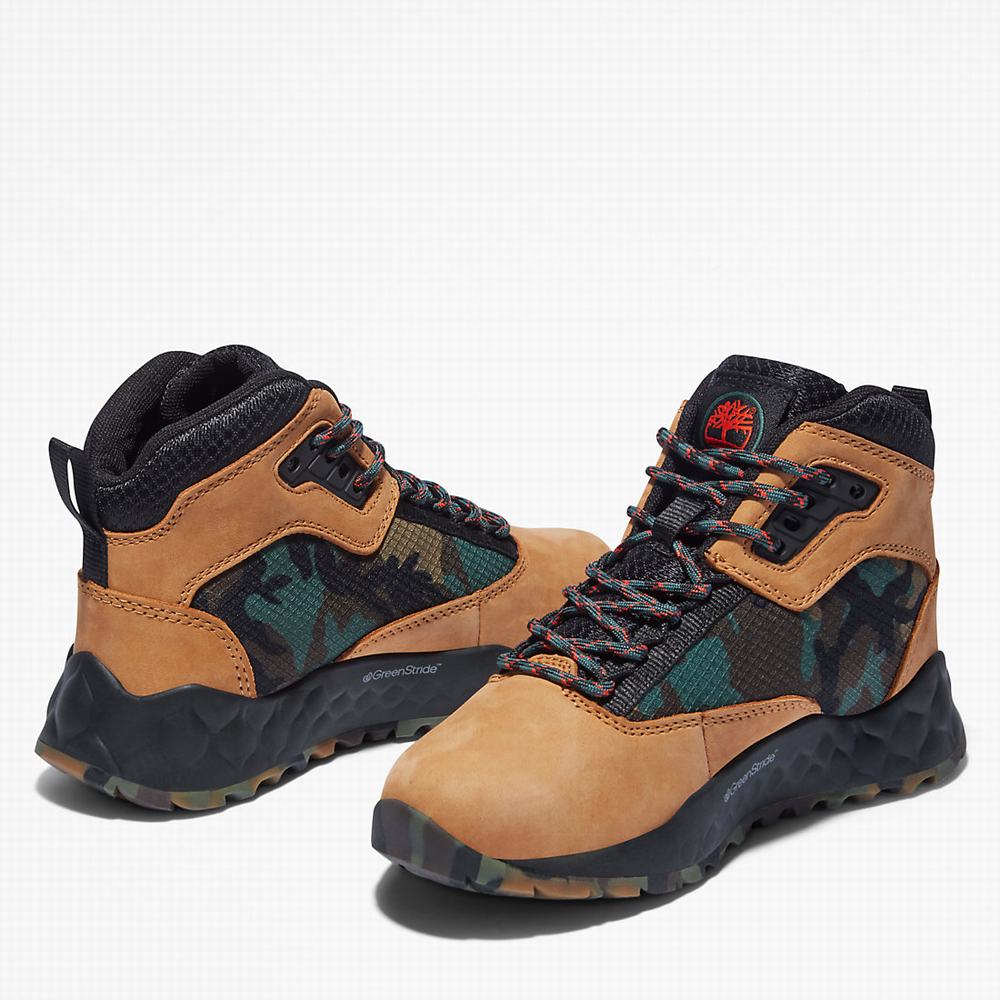 Turisticka Obuv Timberland Solar Wave GreenStride™ Hiker Detske Žlté | MT7456921