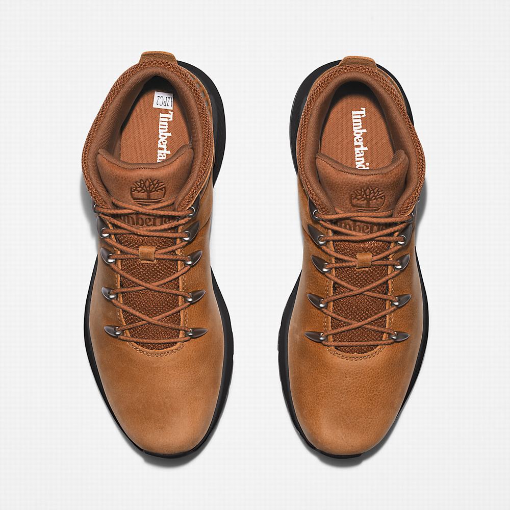 Turisticka Obuv Timberland Sprint Trekker Mid Panske Hnede | KA0769253