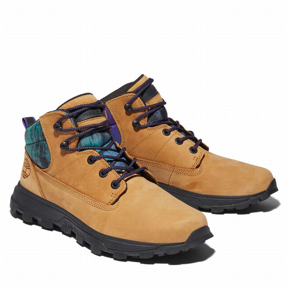 Turisticka Obuv Timberland Treeline Mid Hiker Panske Žlté | NR6457201