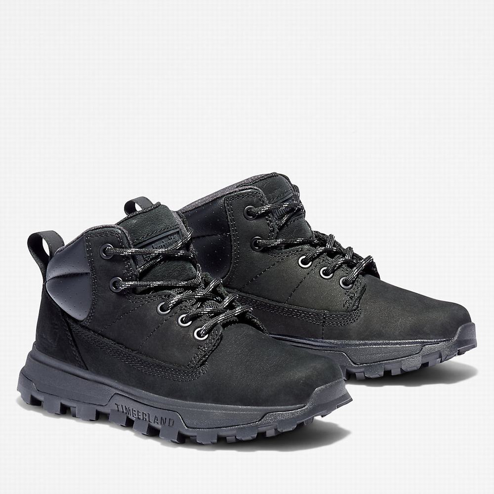 Turisticka Obuv Timberland Treeline Mid Hiker Detske Čierne | PR3849175