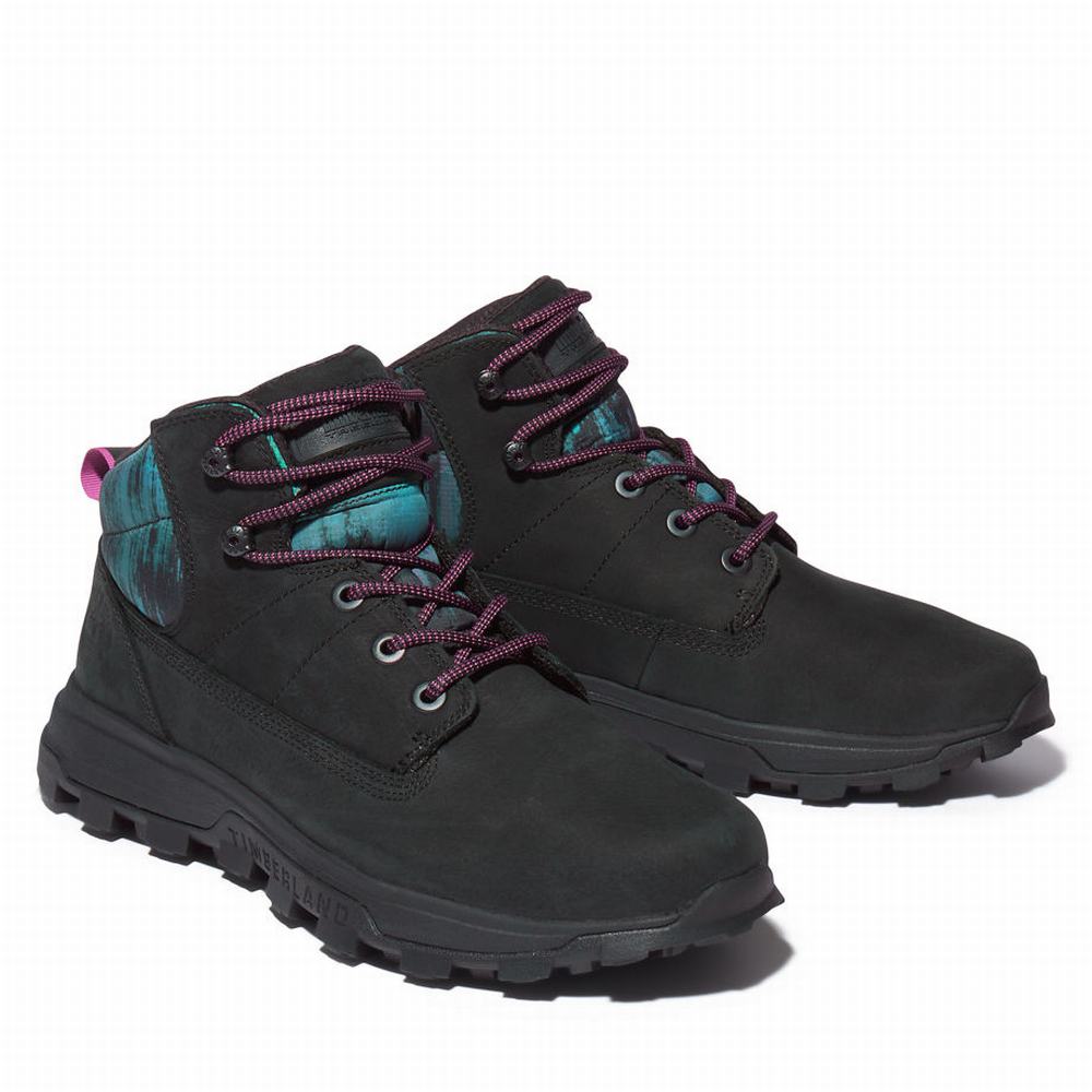 Turisticka Obuv Timberland Treeline Mid Hiker Panske Čierne | PV3274180