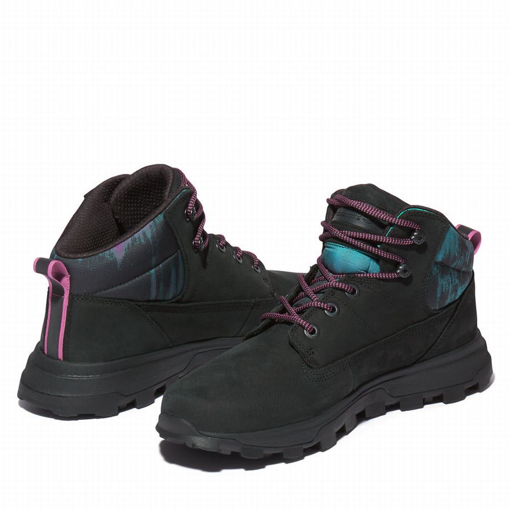 Turisticka Obuv Timberland Treeline Mid Hiker Panske Čierne | PV3274180