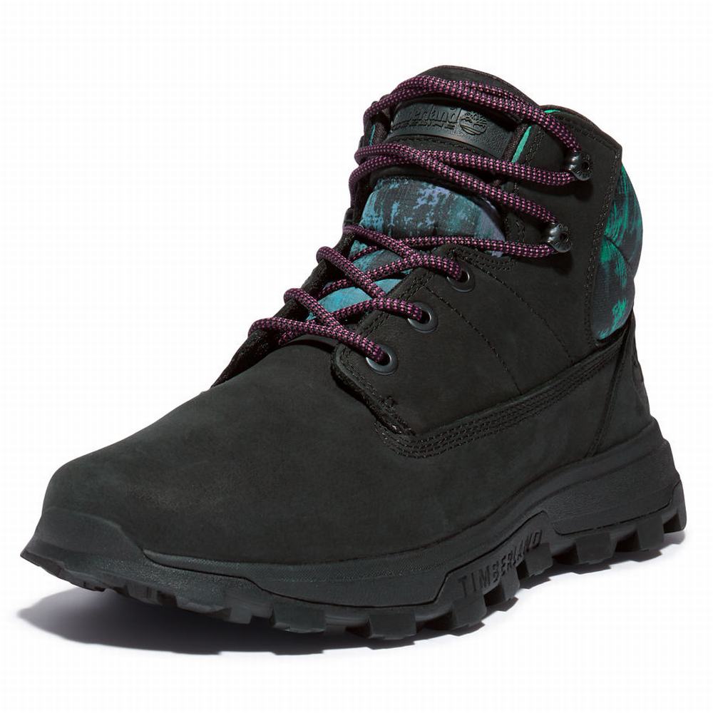 Turisticka Obuv Timberland Treeline Mid Hiker Panske Čierne | PV3274180