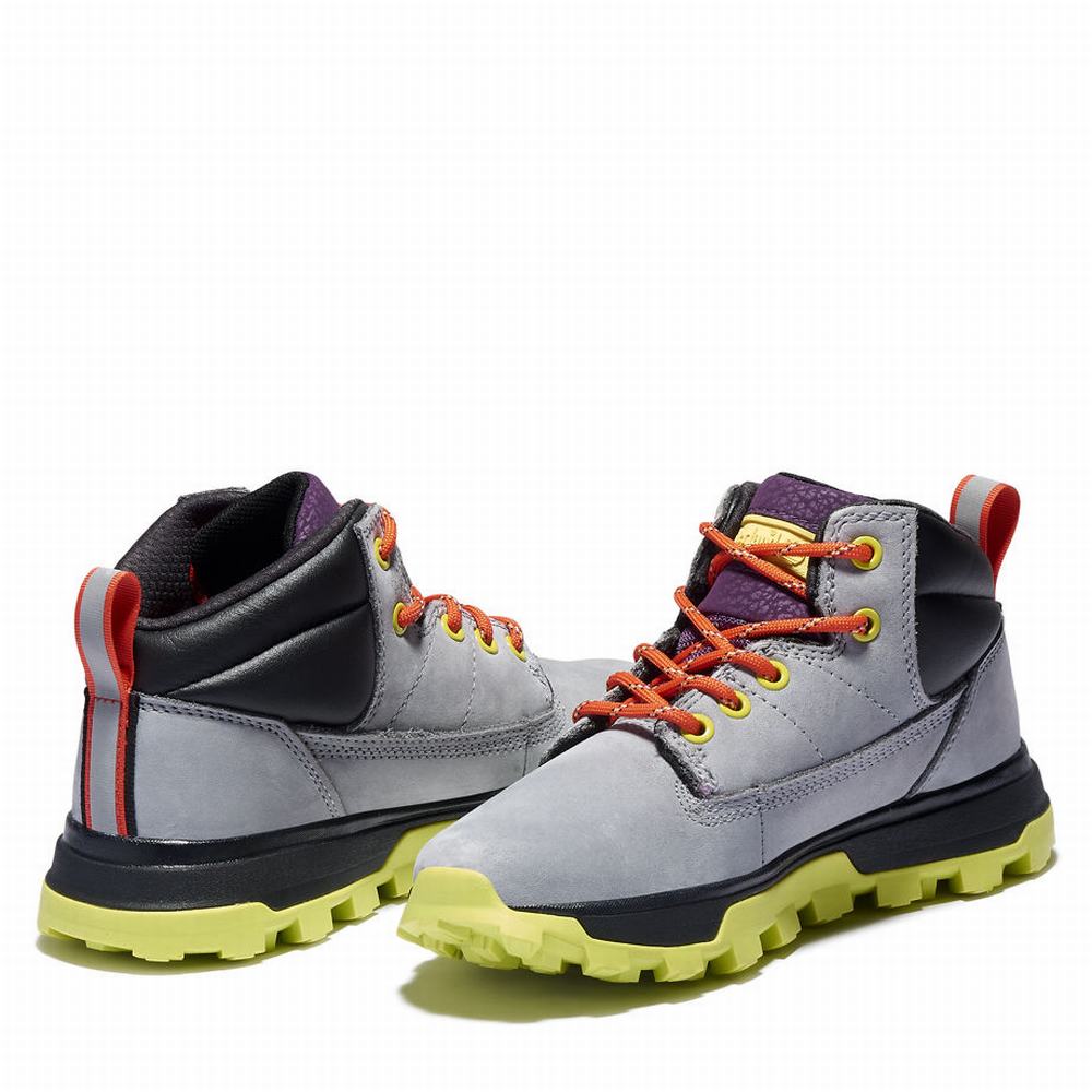 Turisticka Obuv Timberland Treeline Mid Hiker Detske Siva | TB4682759