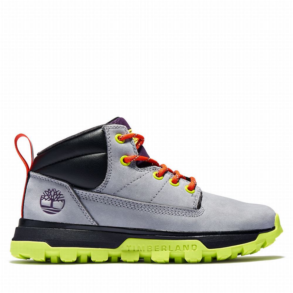 Turisticka Obuv Timberland Treeline Mid Hiker Detske Siva | TB4682759