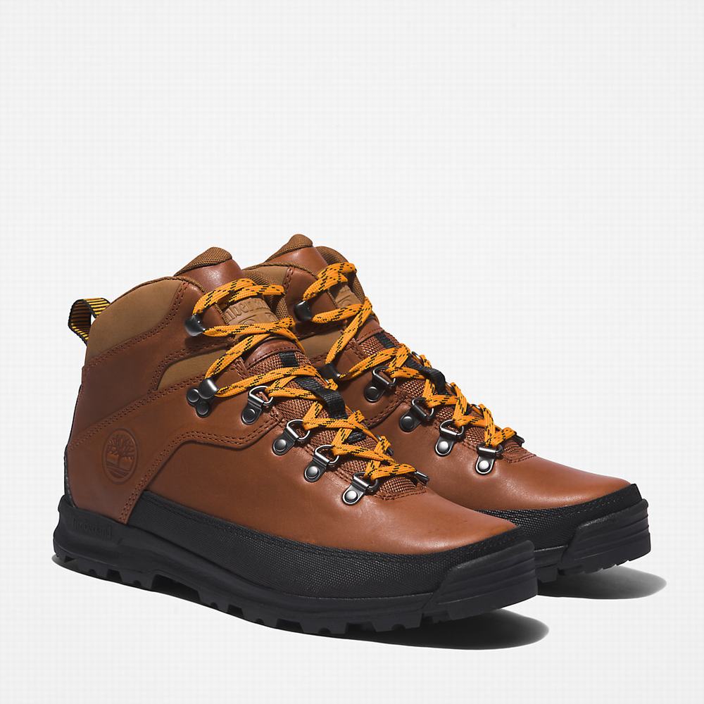 Turisticka Obuv Timberland World Hiker Panske Hnede | WH4650231