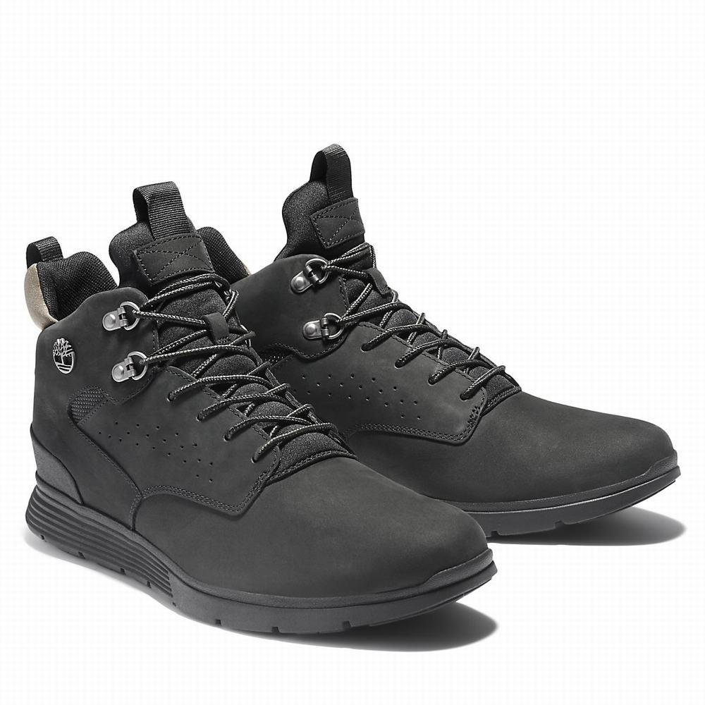 Turisticke Topanky Timberland Killington Mid Hiker Panske Čierne | MX0154836