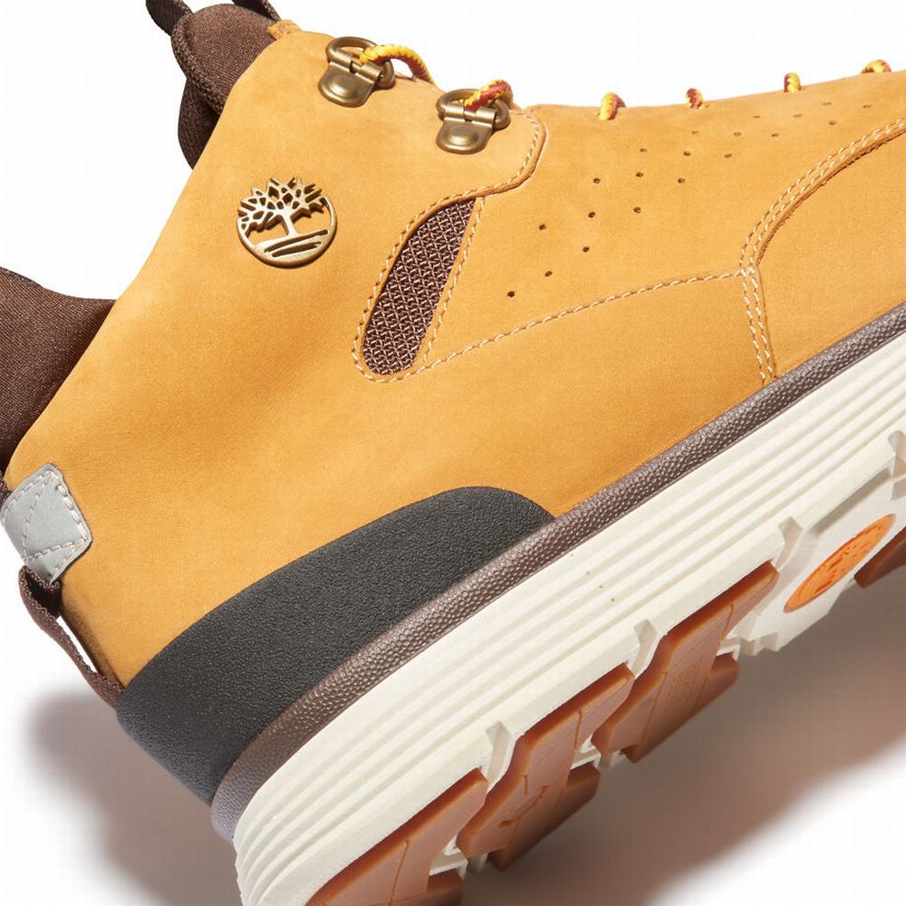 Turisticke Topanky Timberland Killington Mid Hiker Panske Žlté | XU3098425