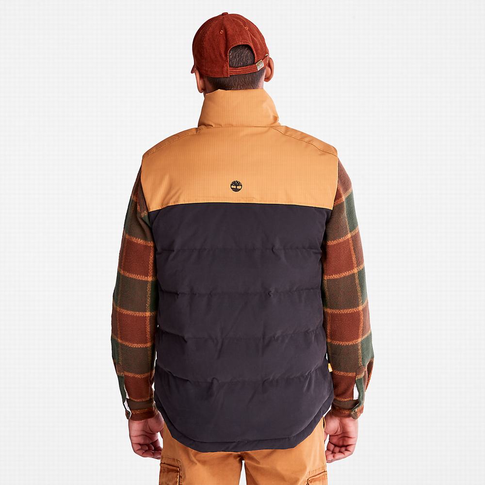 Vesty Timberland Welch Mountain Puffer Panske Čierne | JQ3402189