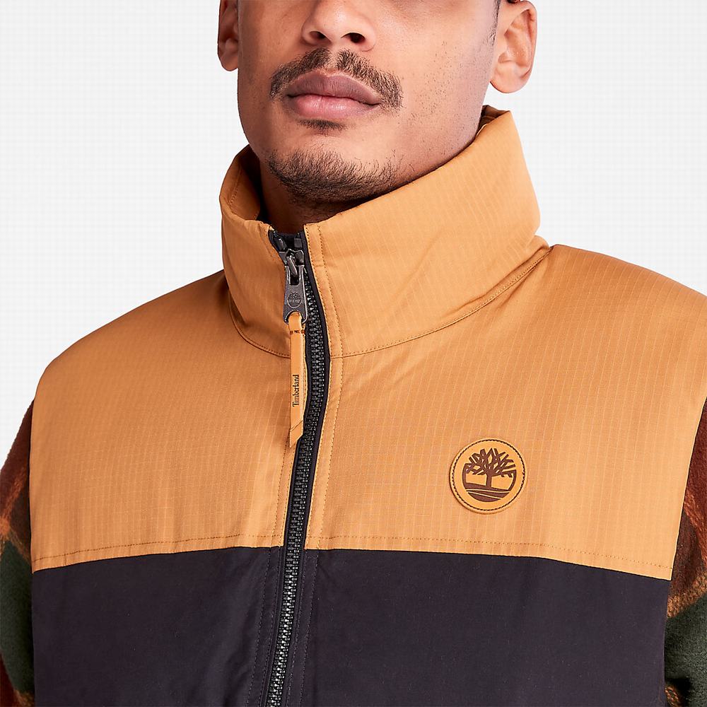 Vesty Timberland Welch Mountain Puffer Panske Čierne | JQ3402189