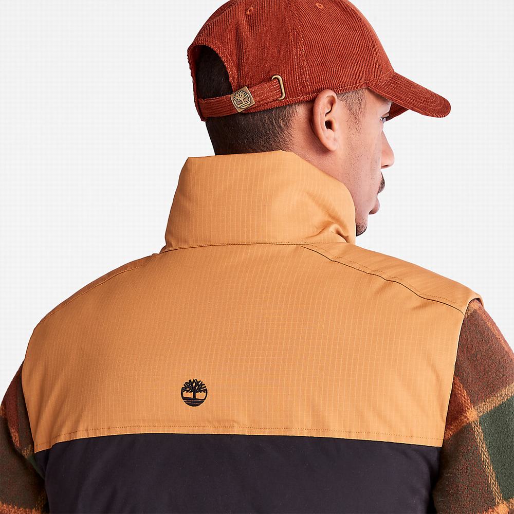 Vesty Timberland Welch Mountain Puffer Panske Čierne | JQ3402189